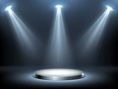 spotlight on winner concept
